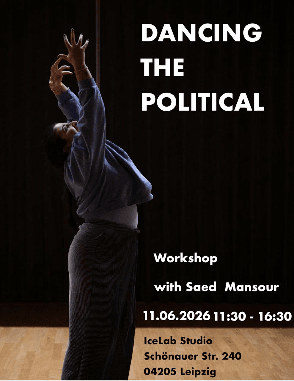 Dancing the Political workshop with Saed Mansour, Leipzig 11.06.2026